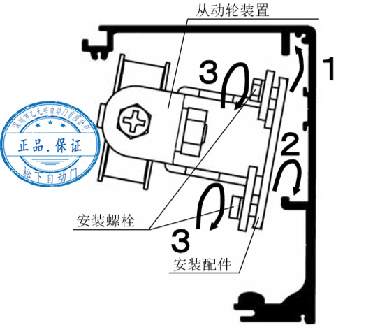 松下麻豆短视频传媒从动轮安装